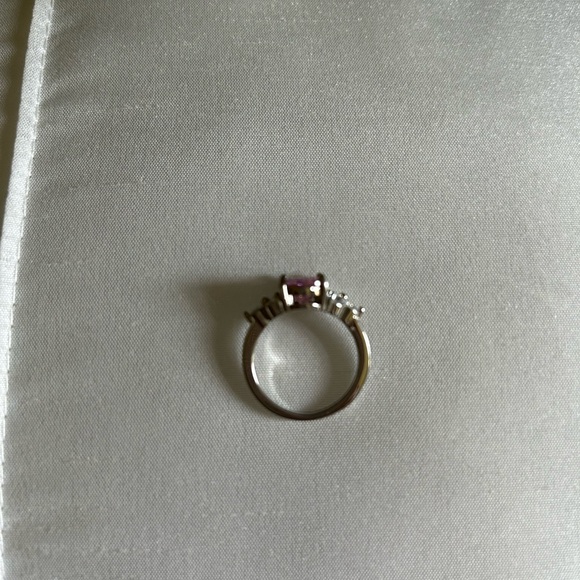 Pink CZ Ring - Picture 3 of 4